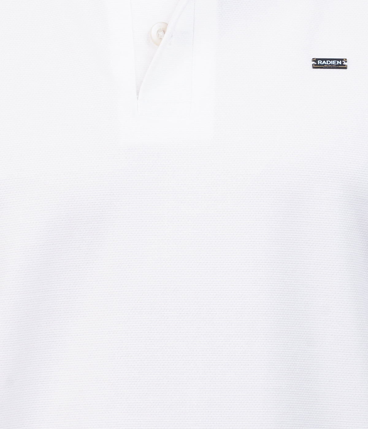 White Vintage  Collar Knit Polo
