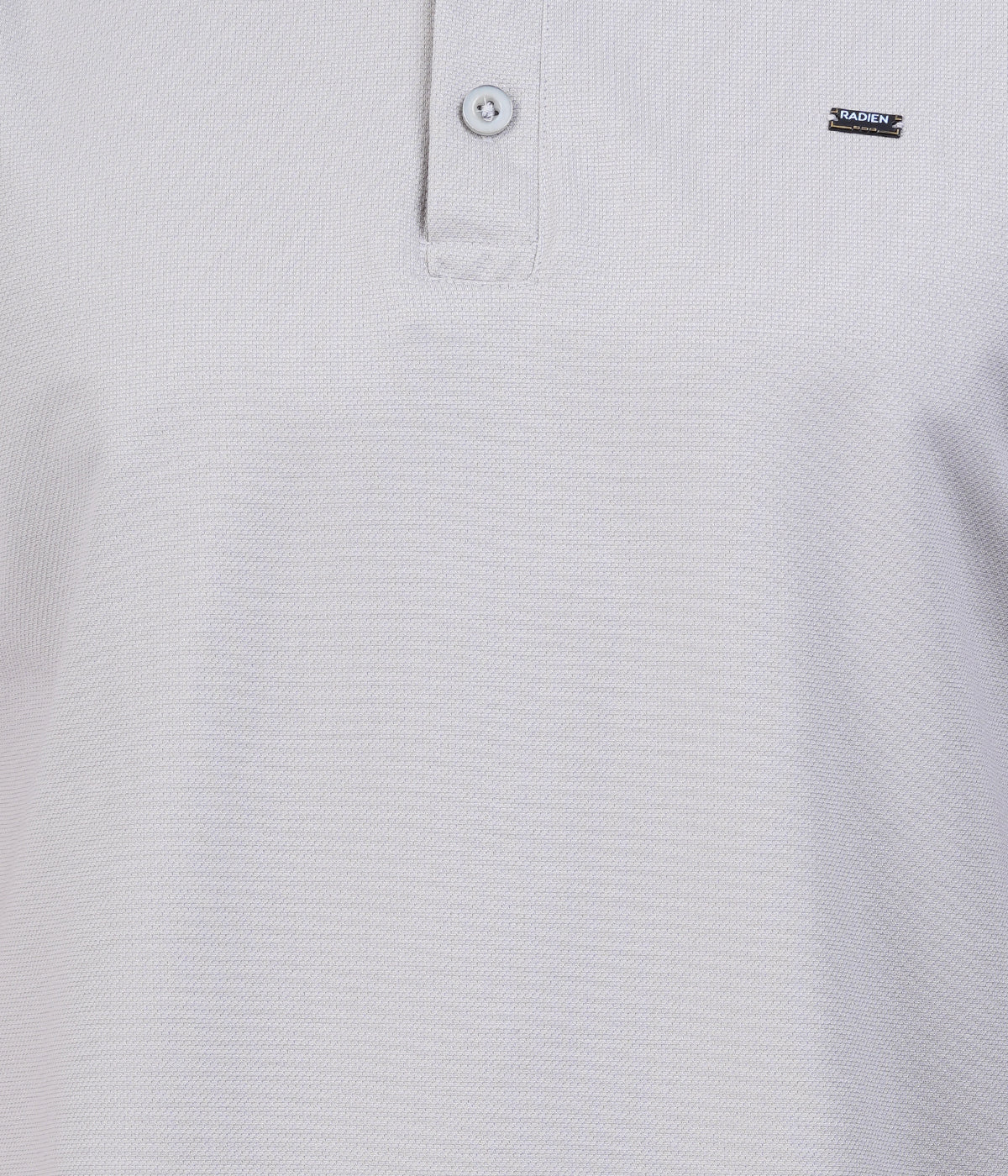 Grey  Vintage  Collar Knit Polo