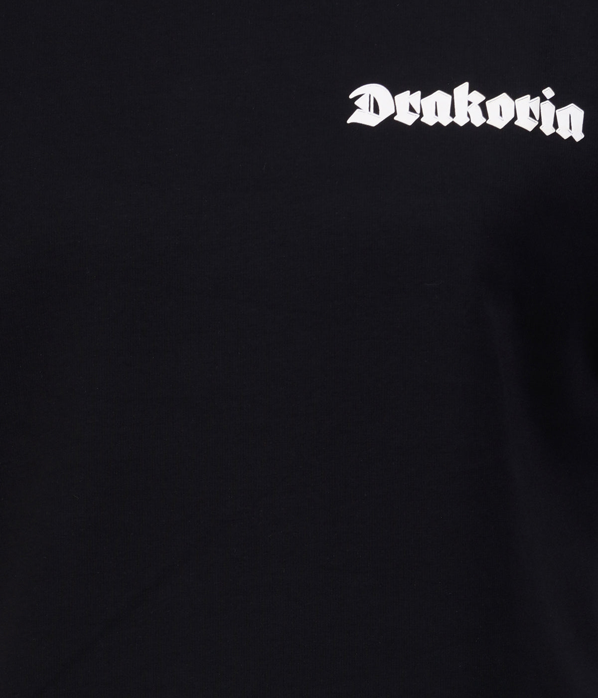 Drakoria Black Oversized T-Shirt