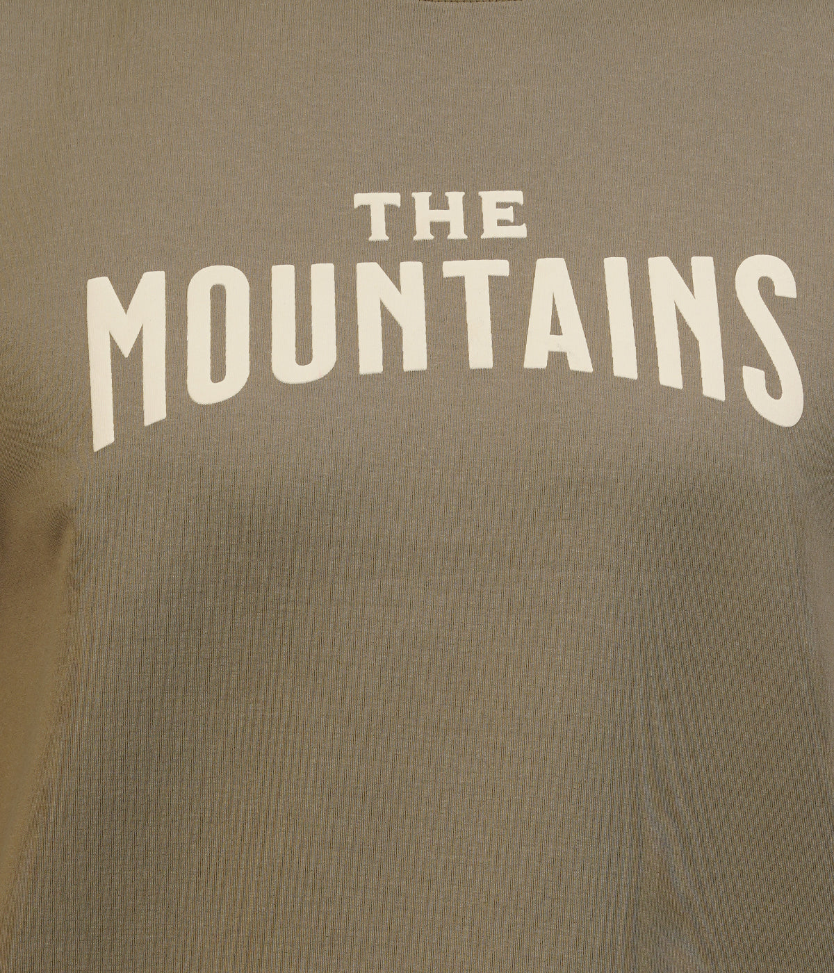 The Mountains - Green Oversized T-Shirt