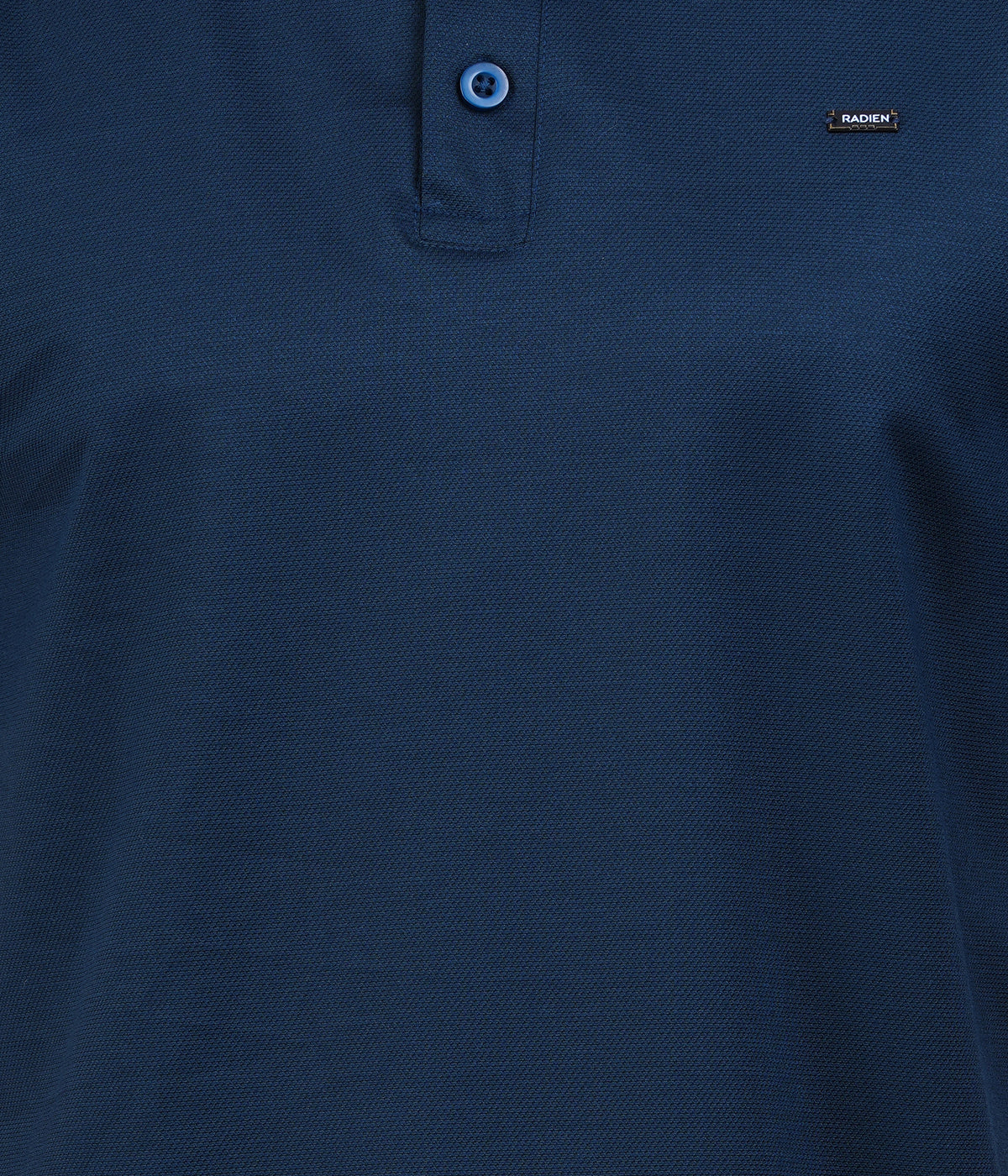 Blue Vintage  Collar Knit Polo
