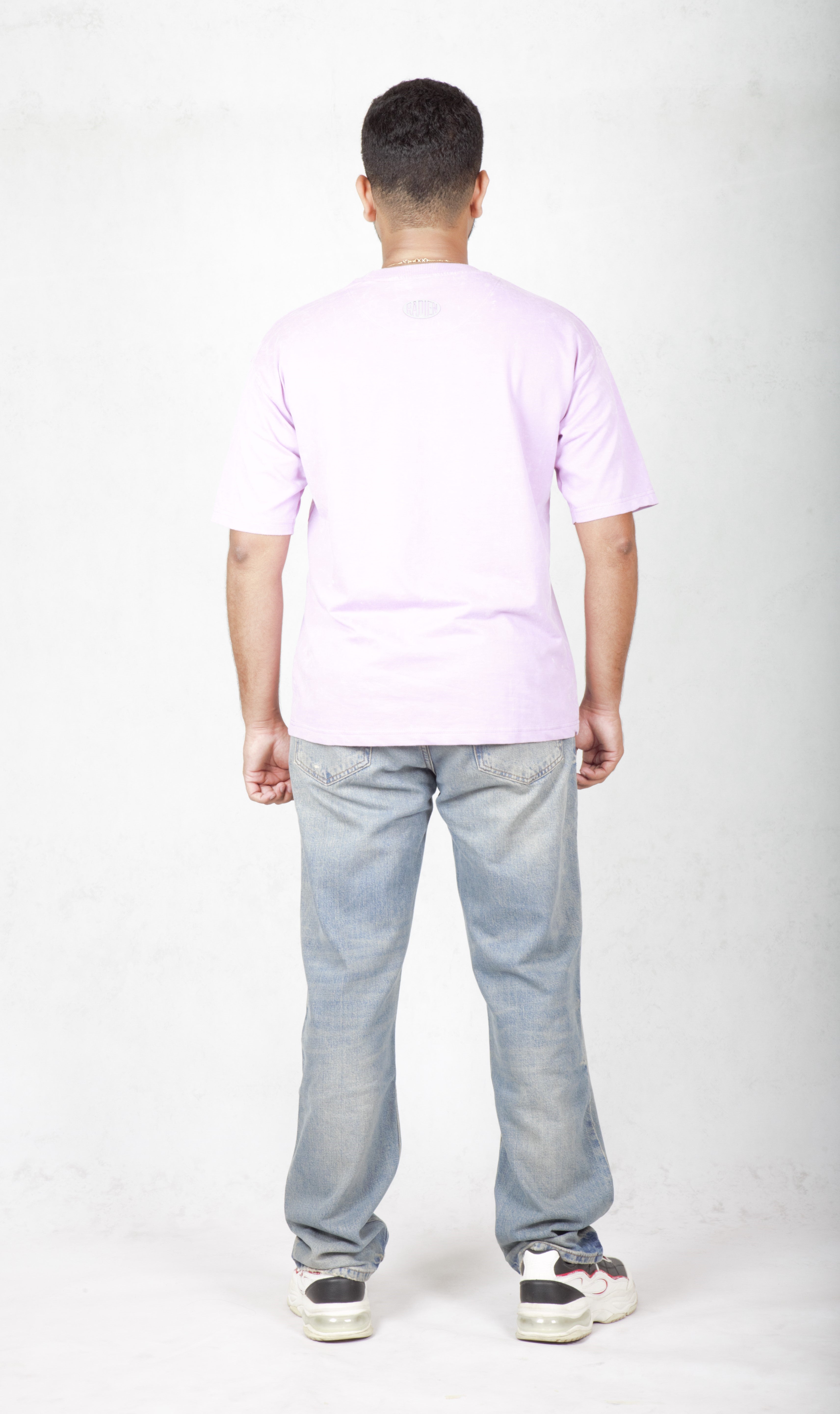 Lavender Acid-wash T-shirt